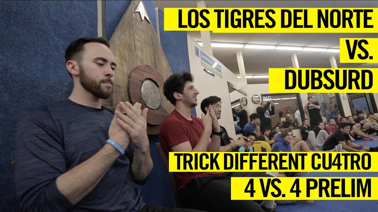 Dubsurd VS. Los Tigres Del Norte - 4 VS. 4 TRICKING BATTLE PRELIM - TRICK DIFFERENT CU4TRO
