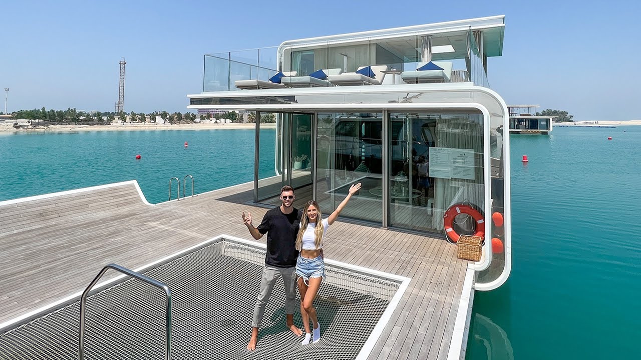 Inside a 20 MILLION Floating Villa on THE WORLD ISLANDS in DUBAI!