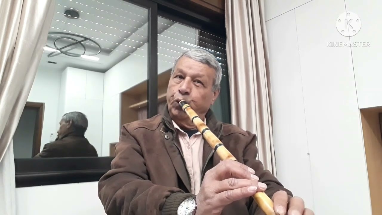 تقاسيم بيات الدو# اغنية سالوني الناس# عزف ناي المهندس مصطفى سكيكر