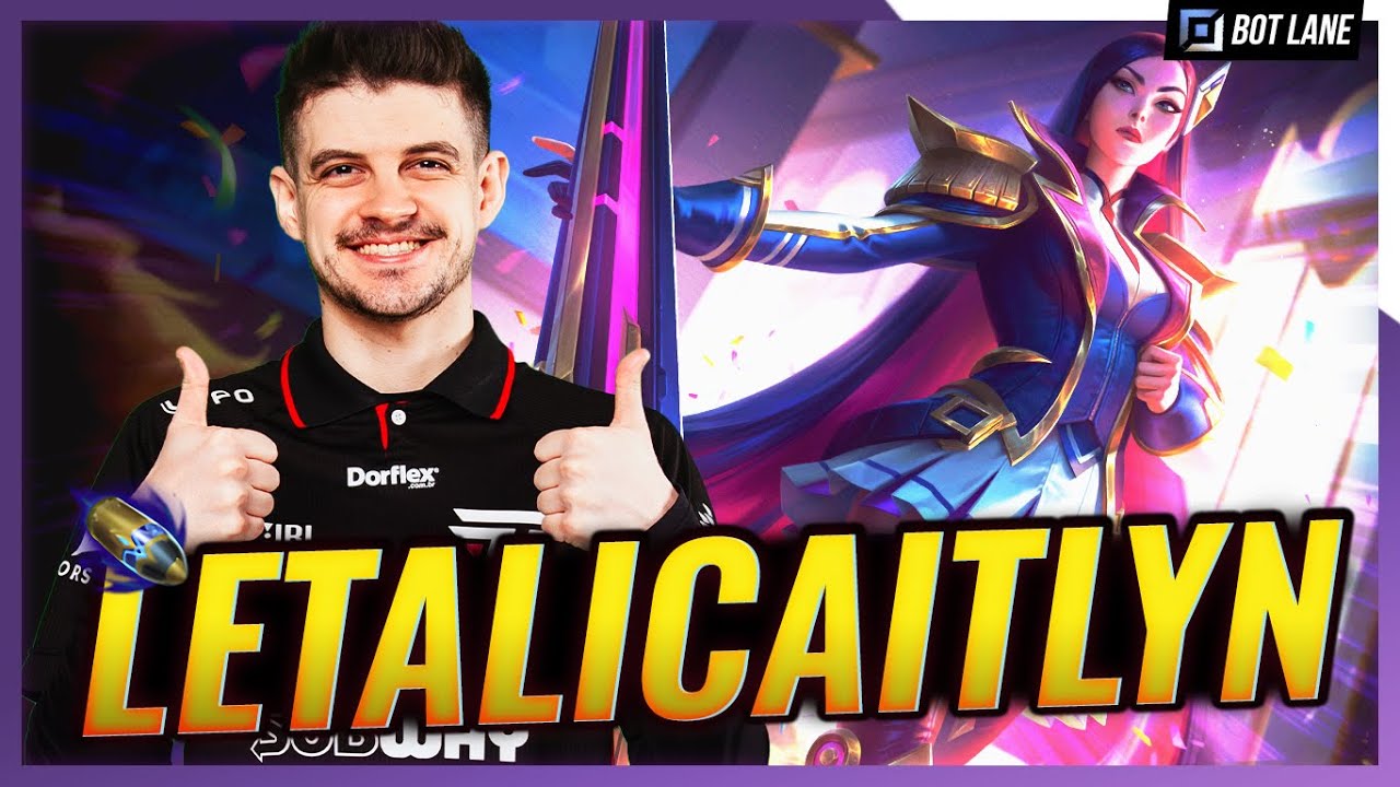 Ainda dá pra CARREGAR de CAITLYN buildando full CRÍTICO/LETALIDADE? 🧁