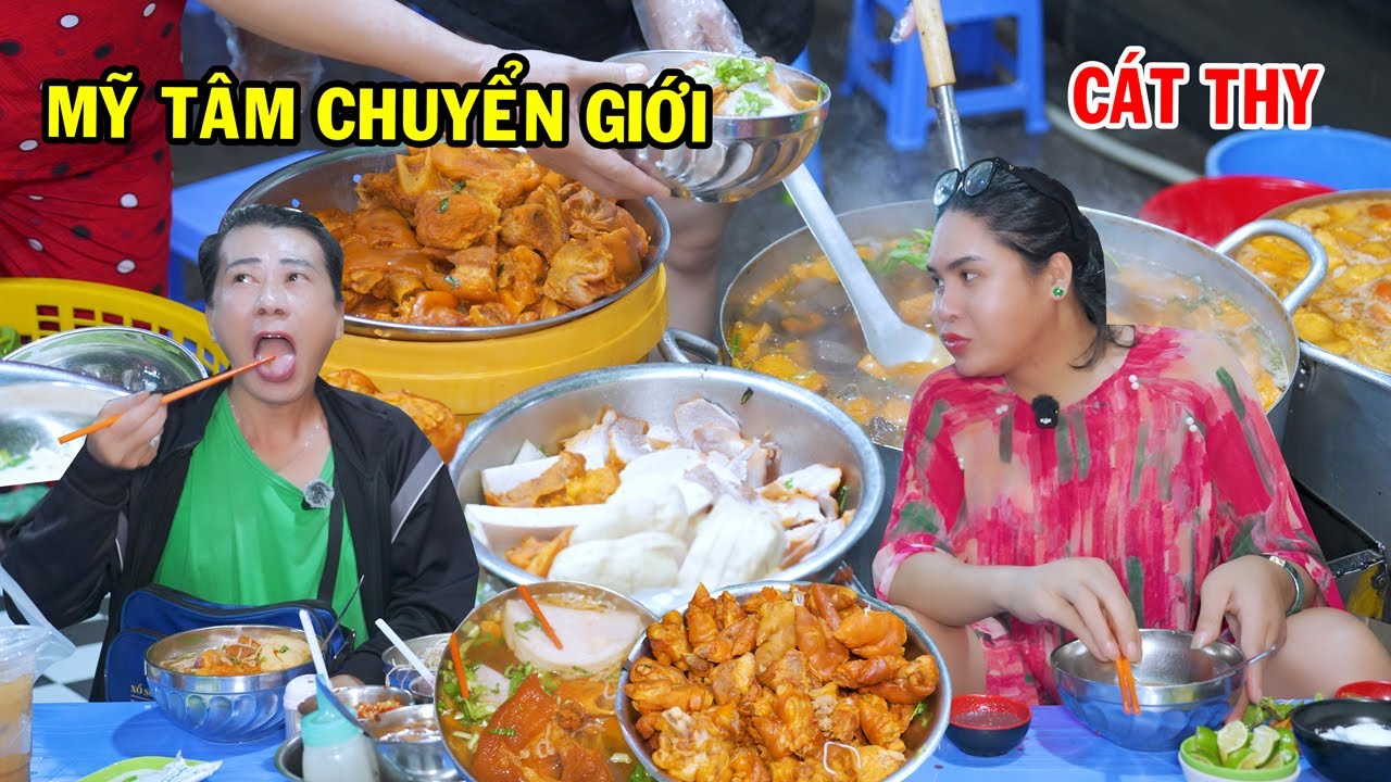 Mỹ Tâm chuyển giới phụ bán Bún riêu gặp DIVA Cát Thy - Ẩm thực Cha Rồng