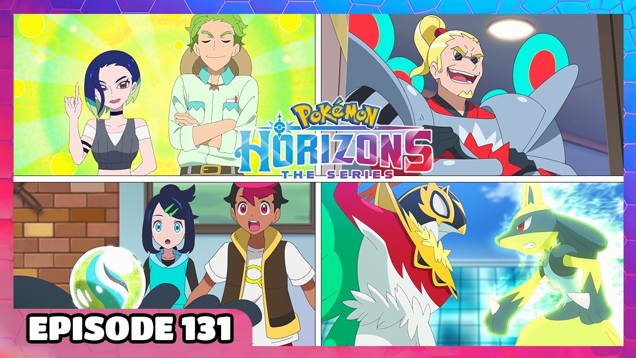Мастер Майонез против Роя! Мега Хоулуча против Лукарио! - Pokemon Horizons, эпизод 131