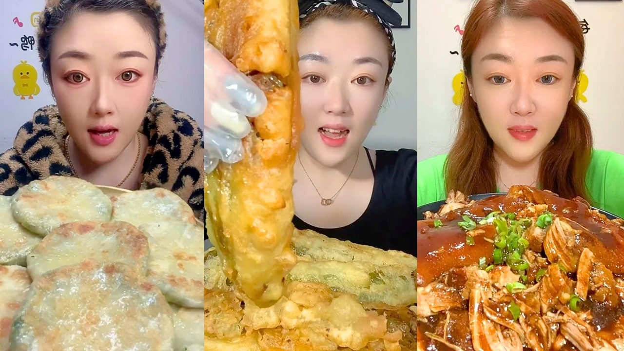 Extreme Chinese Mukbang – Insane Textures & Giant Bites #151