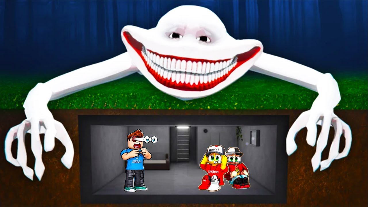PŘEŽÍVÁME NOC V BUNKRU s Nerem a Bozim?! (Roblox)