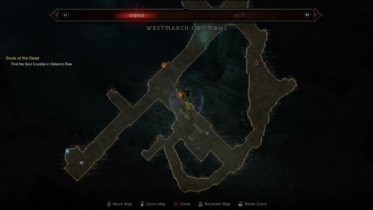 Diablo III Reaper of Souls – Eternal Collection - Female Wizard Act 5 Quest 2 Souls of the Dead