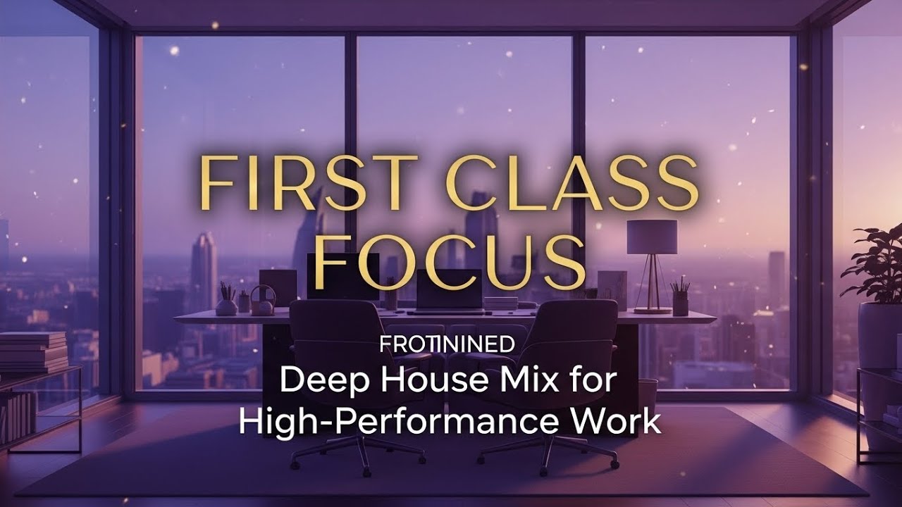 First Class Focus: Deep House Mix for High-Performance Work