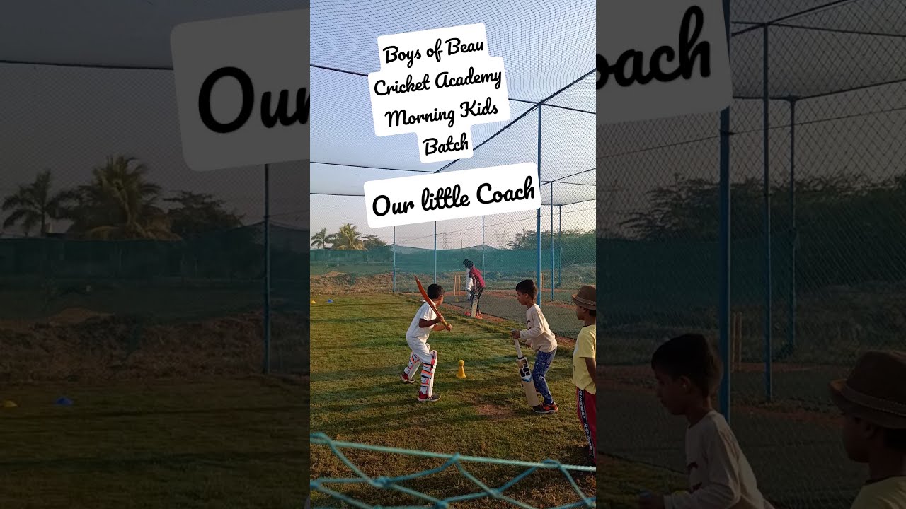 kids Cricket Coaching in Chennai - Boys of Beau cricket Academy