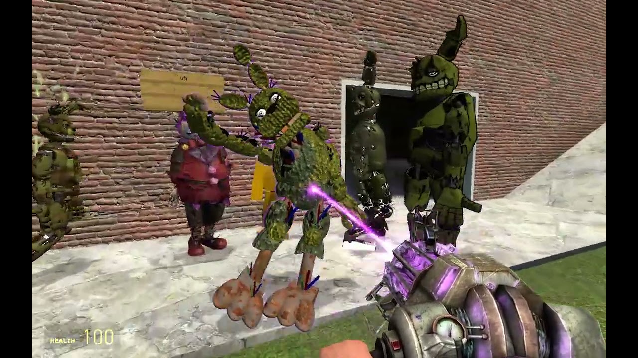 how to kill kids 101 by springtrap with a wierd ending?