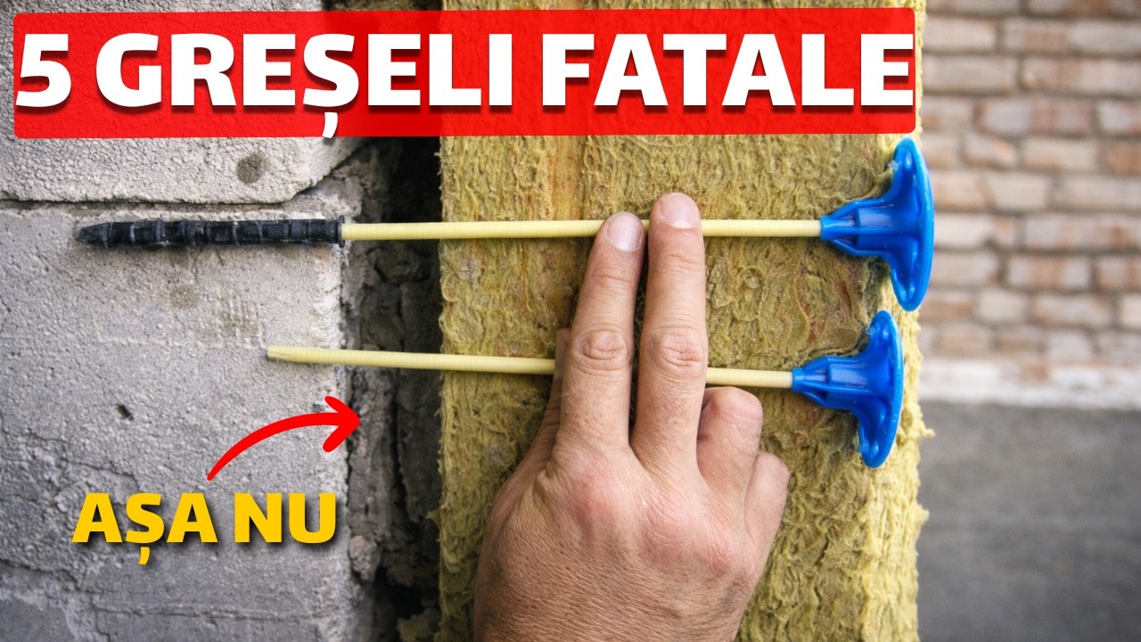 Cum Termoizolăm Corect cu Vată Bazaltică? 5 GREȘELI DE EVITAT!