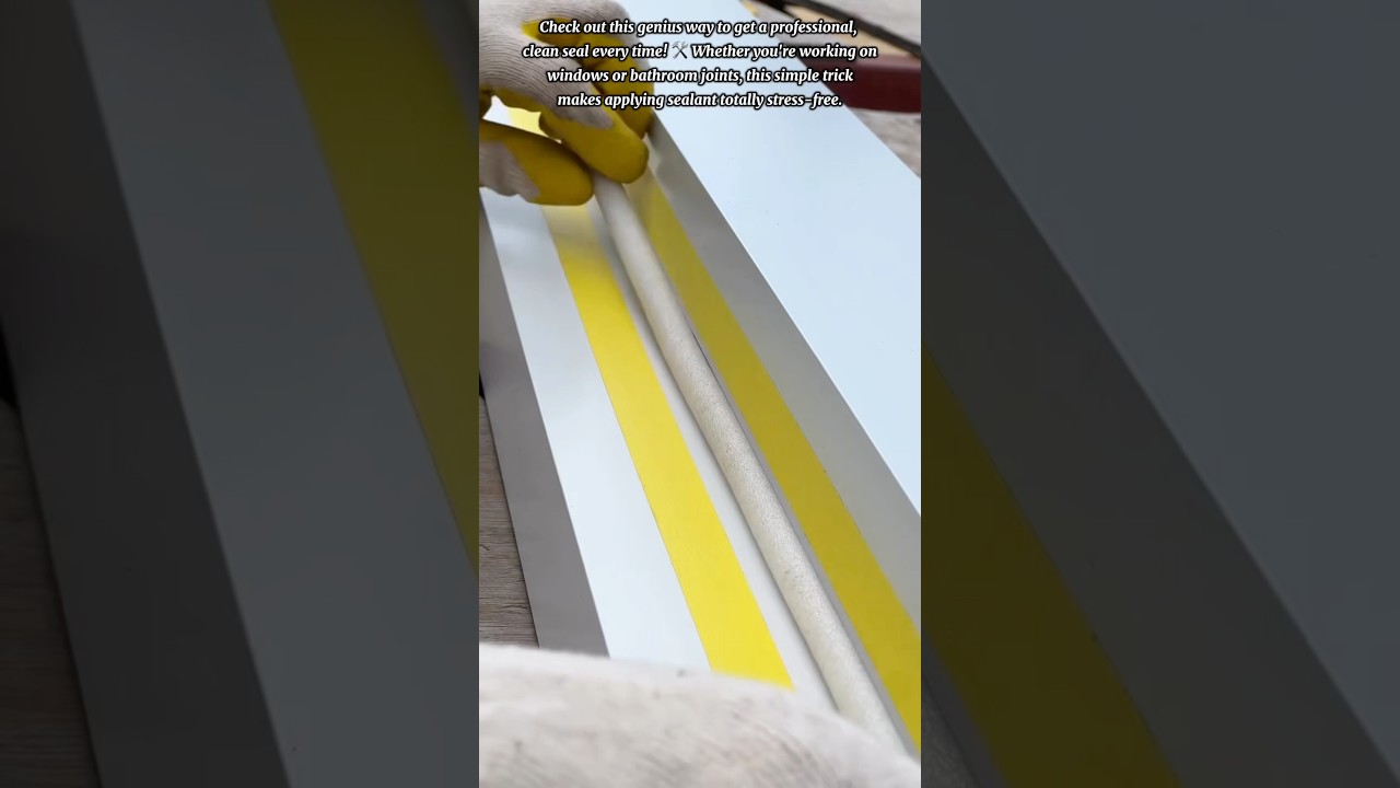 Perfect Sealant Hack! ✨ Super Satisfying 🛠️ #how #satisfying #tools #shorts