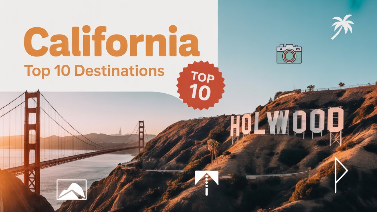 Top 10 Places to Visit in California