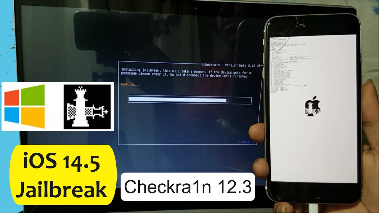 iOS 14.5 jailbreak checkra1n 0.12.3 | How to jailbreak iOS 14.5 Cheakra1n ON Windows- DM REPAIR TECH