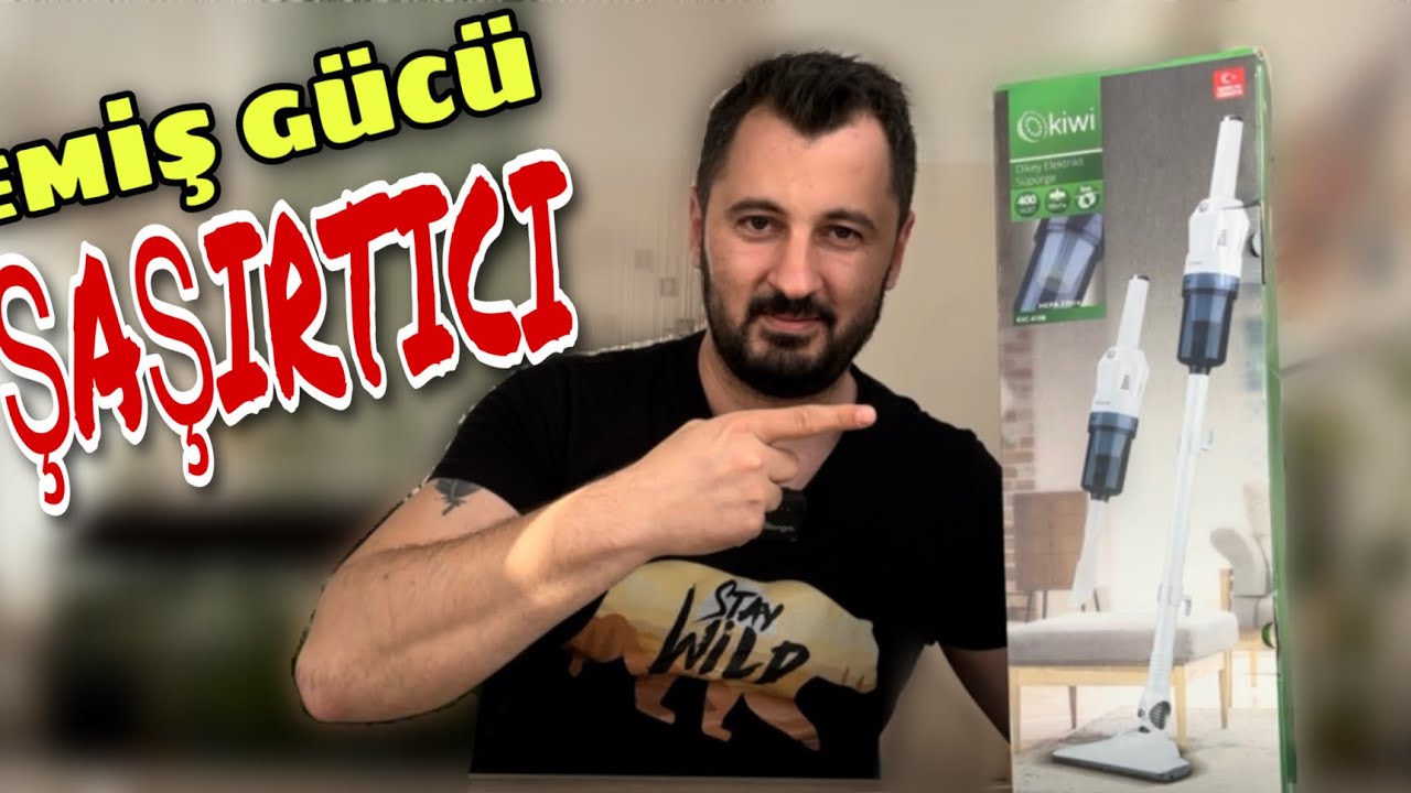 A101'e GELİYOR! Kiwi KVC 4108 Kablolu Dikey Süpürge İncelemesi Ve Kullanımı