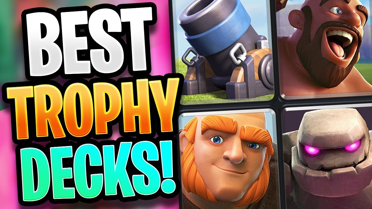 TOP 5 LADDER DECKS THAT WILL NEVER DIE | 3k-5k Trophy Range F2P
