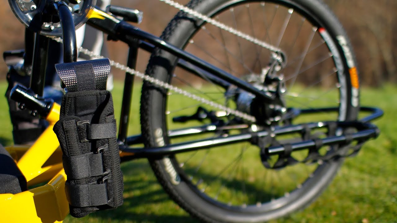 XCR cross country handcycle - QUAD GRIPS