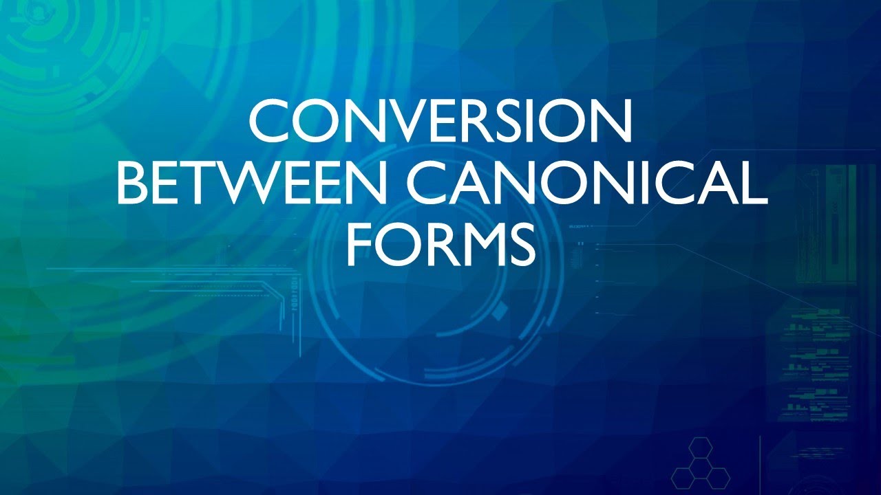Conversion between Canonical Forms