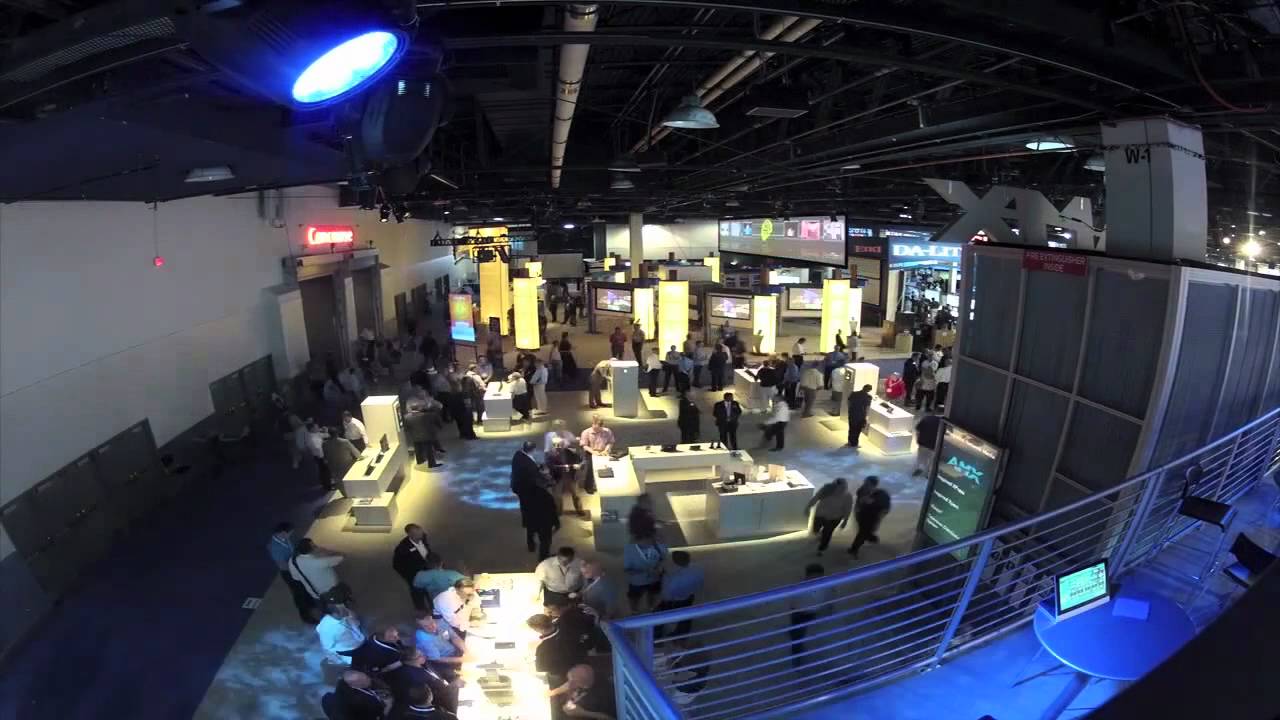 InfoComm 2012 - Time Lapse of Day Two Getting Started