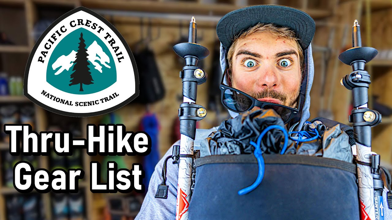 My Ultralight Gear List for the Pacific Crest Trail (10LBs) | PCT 2022