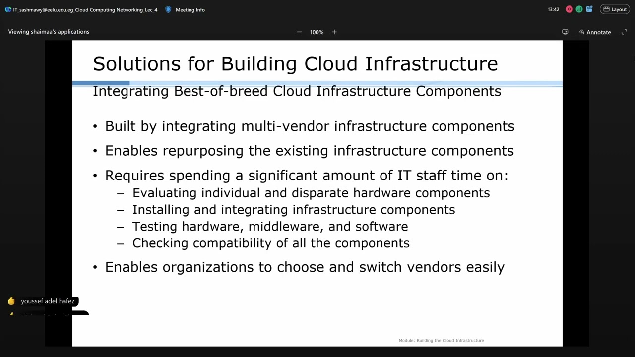 Cloud Computing Lecture 4 - Dr.Shymaa