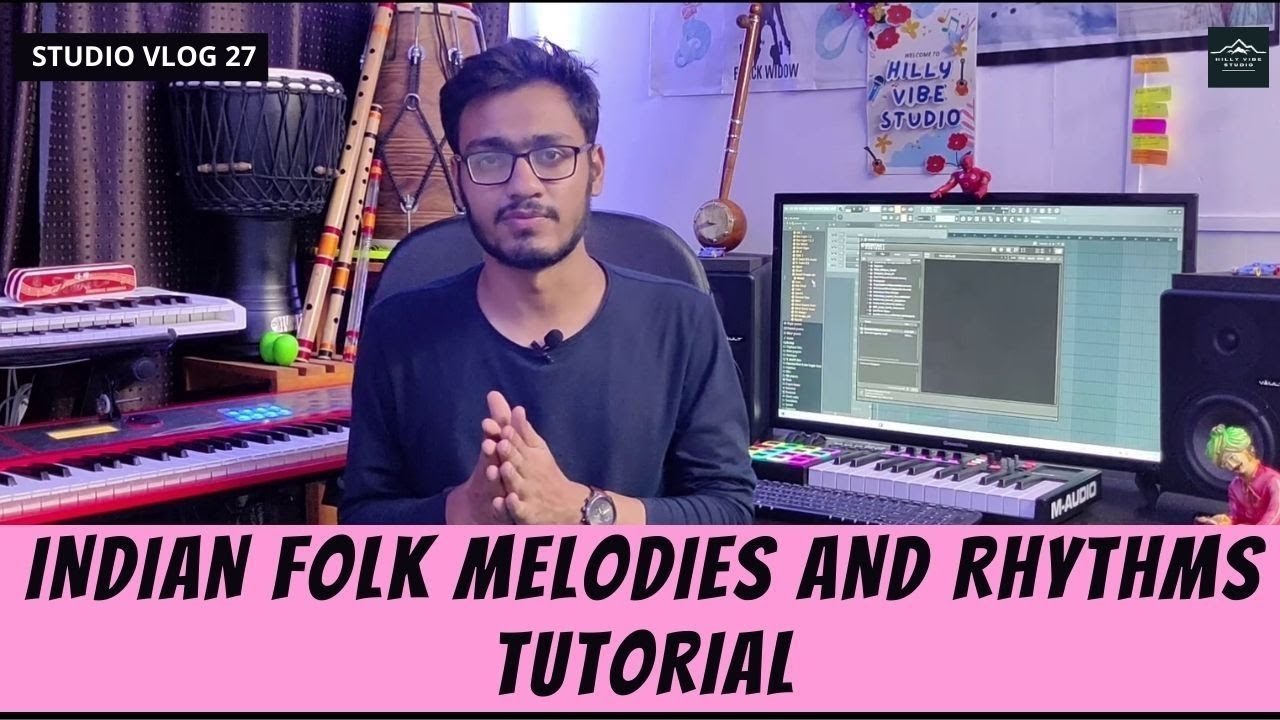 How to Make Indian Folk Melodies and Rhythms || Complete Tutorial in FL Studio || Indian Rhythms