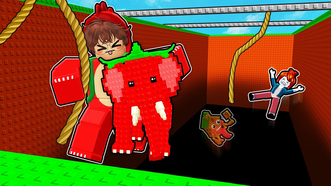 BALANÇANDO PELO OBBY PARA ROUBAR BRAINROTS NO ROBLOX