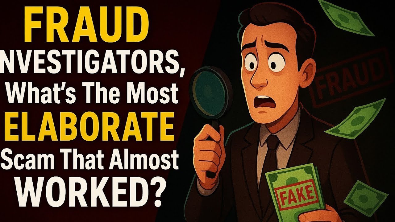 FRAUD INVESTIGATORS Of Reddit, What's The Most Elaborate SCAM That Almost Worked?