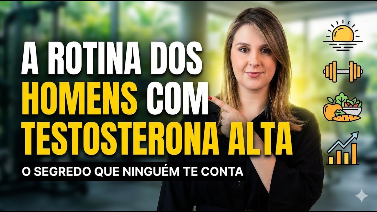 A Rotina IDEAL do Homem com Alta Testosterona (Poucos Fazem Isso)