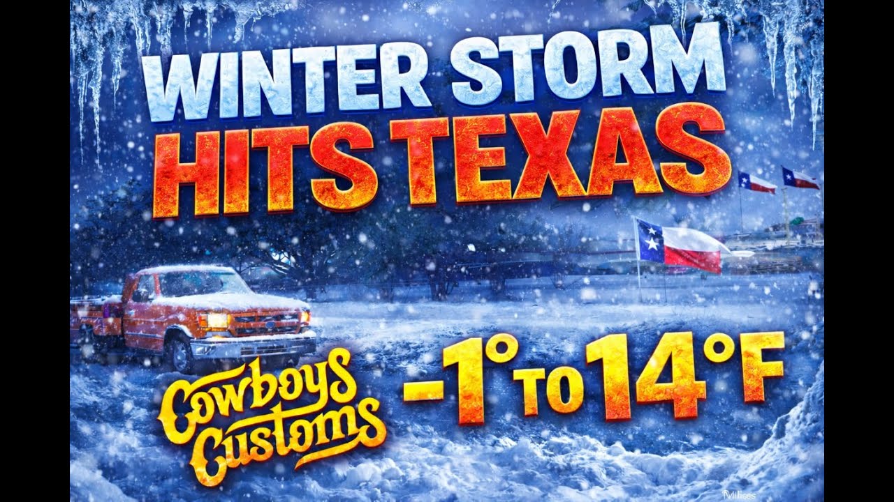 ЗИМНЯЯ БУРЯ В COWBOYSCUSTOMS!
