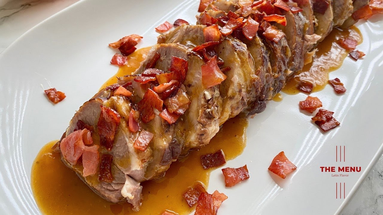 (ENG) Lomo de cerdo a la naranja | Orange-Braised Pork Shoulder