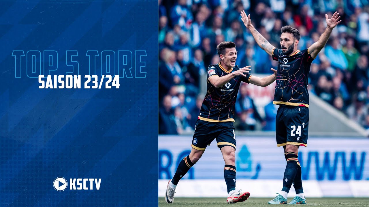 Top 5 KSC-Tore 23/24