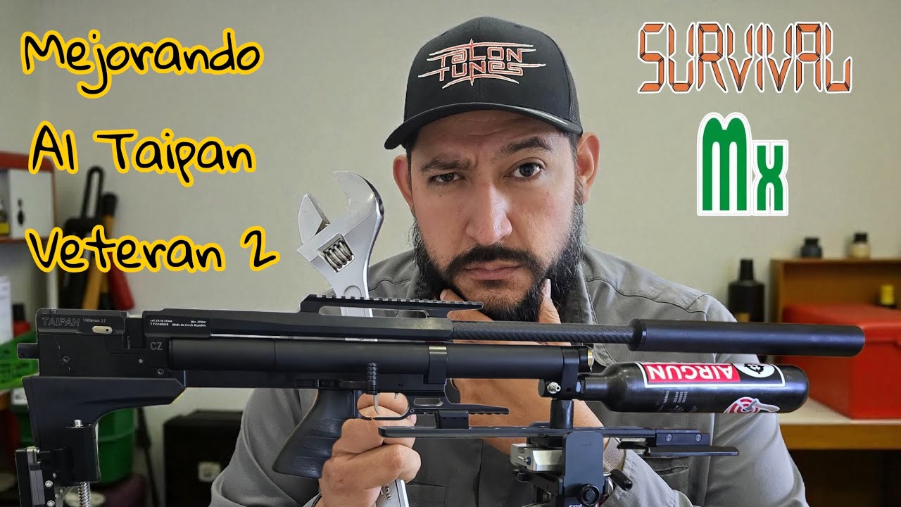 Taipan Veteran 2 // Cambio de Válvula de llenado de aire