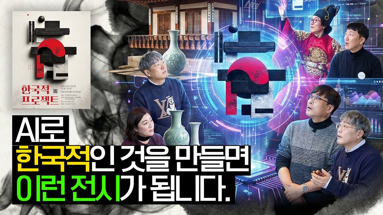 AI로 재해석한 한국, 요즘 전시는 이렇게 만듭니다 (56인의 작가가 던진 질문, AI 시대의 &lsquo;한국적&rsquo;)