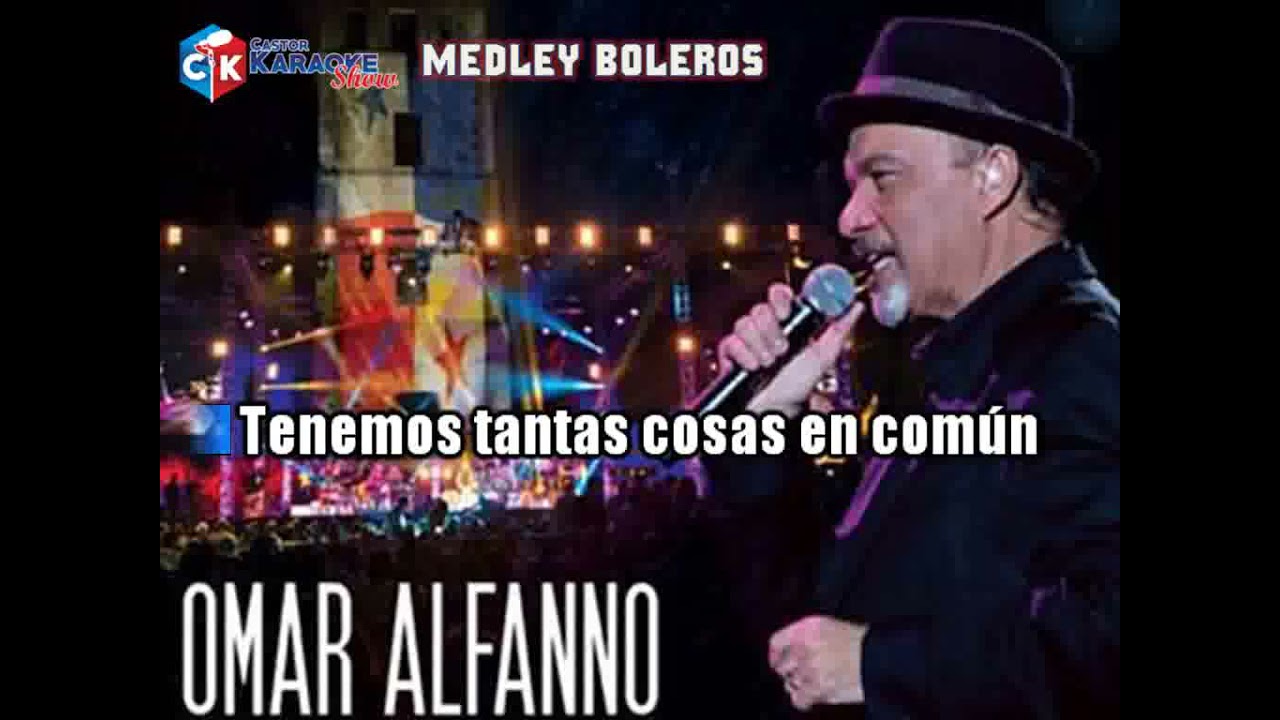 karaoke medley boleros   omar alfanno