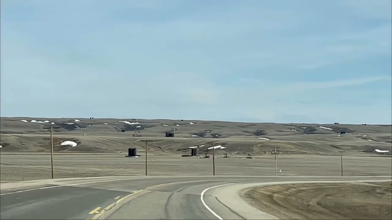Kyle: A quite calm town in rural Saskatchewan, Canada after the mesmerizing Glidden Valley