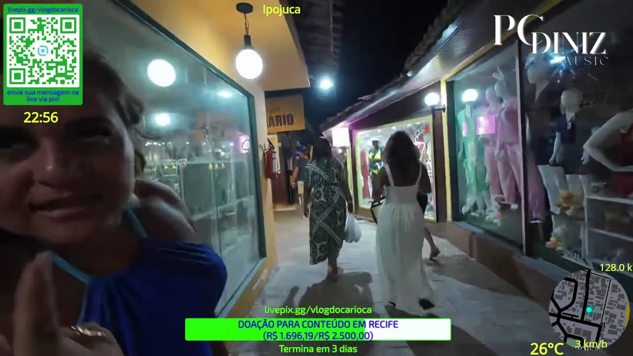 🟢AO VIVO IRL: 👑 🇧🇷em RECIFE e OLINDA! Do Recife Antigo ao Centro Histórico de Olinda #recife #olinda