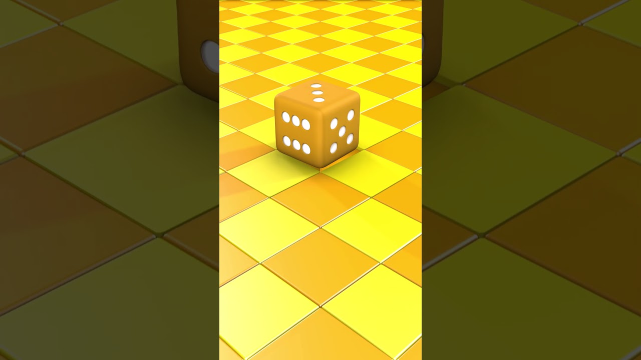 Hypnotic Rubik's Cube Physics Animation #oddlysatisfying #asmr #shorts #looping #roblox