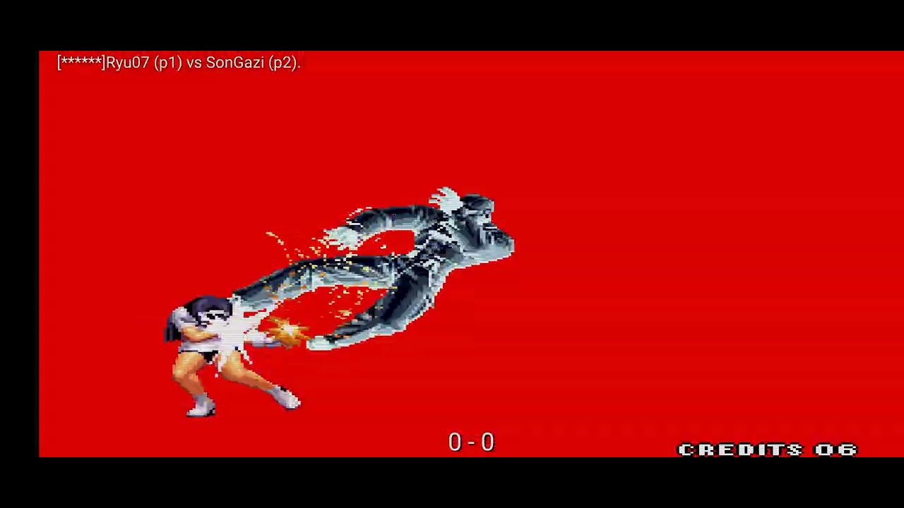 King Of Fighters 98 mix Ryu07 Vs SonGazi 