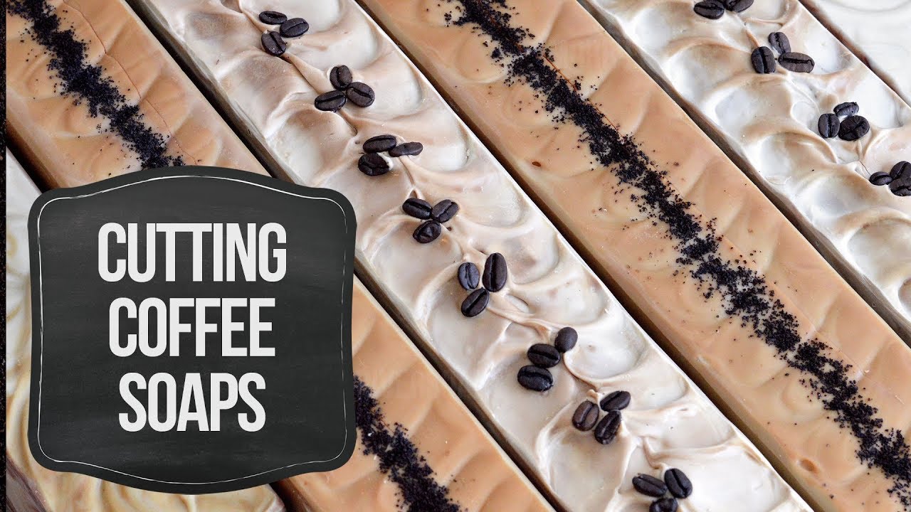 Part Two: Cutting Three Coffee Soaps | MO River Soap