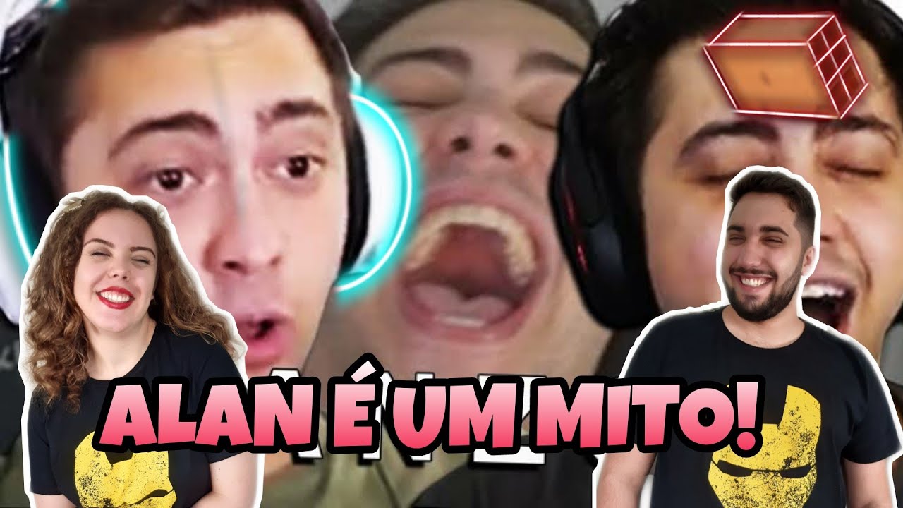 REACT- COISAS QUE ACONTECEM NA LIVE DO ALANZOKA