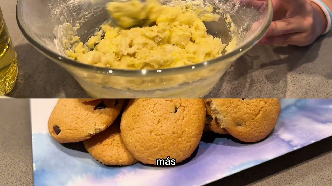 Cookies con chips de chocolate Muy fáciles de hacer 