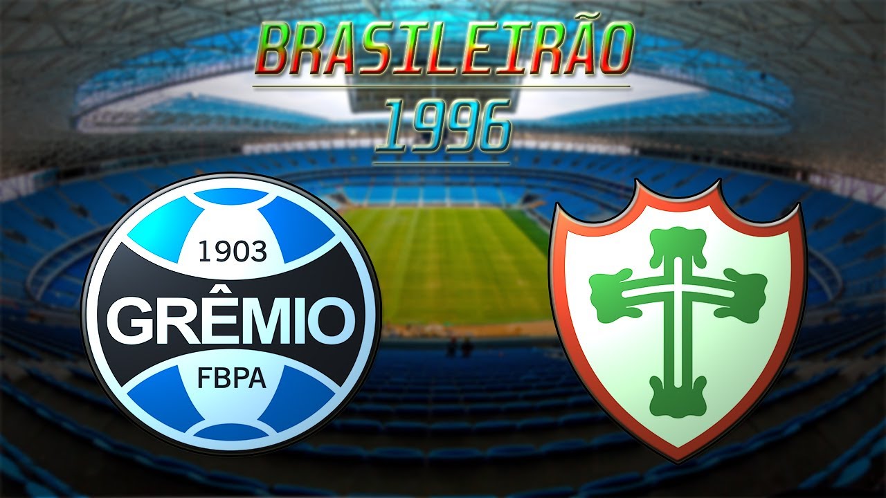 PES 2006 Patch Brasileirão Anos 90: Grêmio x Portuguesa (Brasileirão 1996 Final)