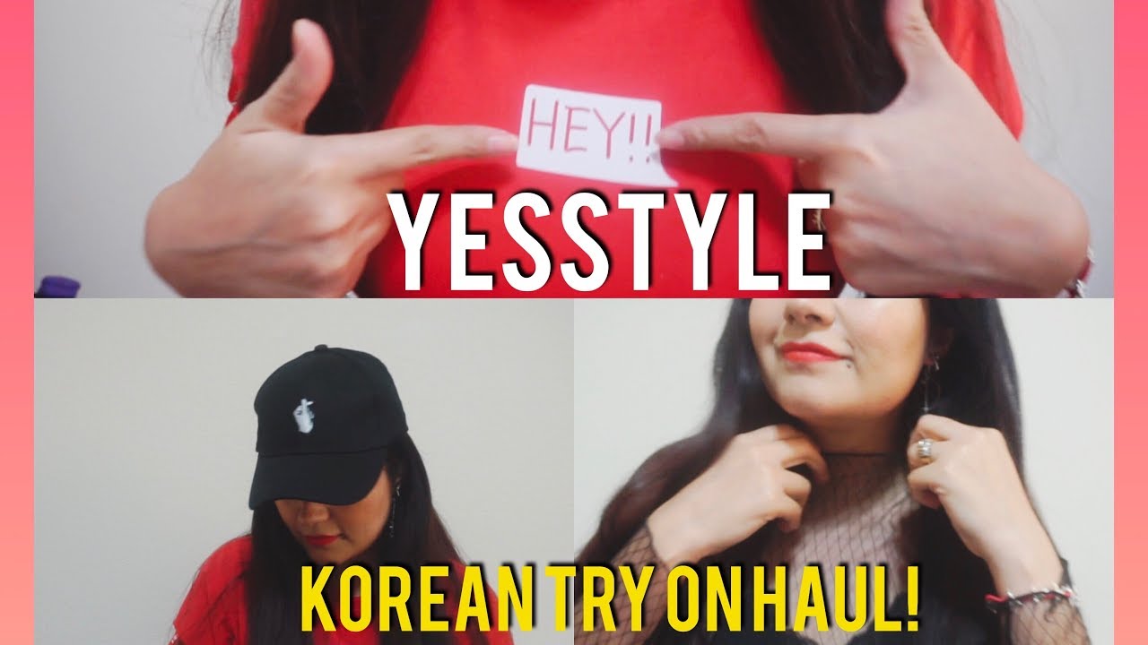 YESSTYLE |TRY ON HAUL|KOREAN| ASIAN FASHION!! ♥️