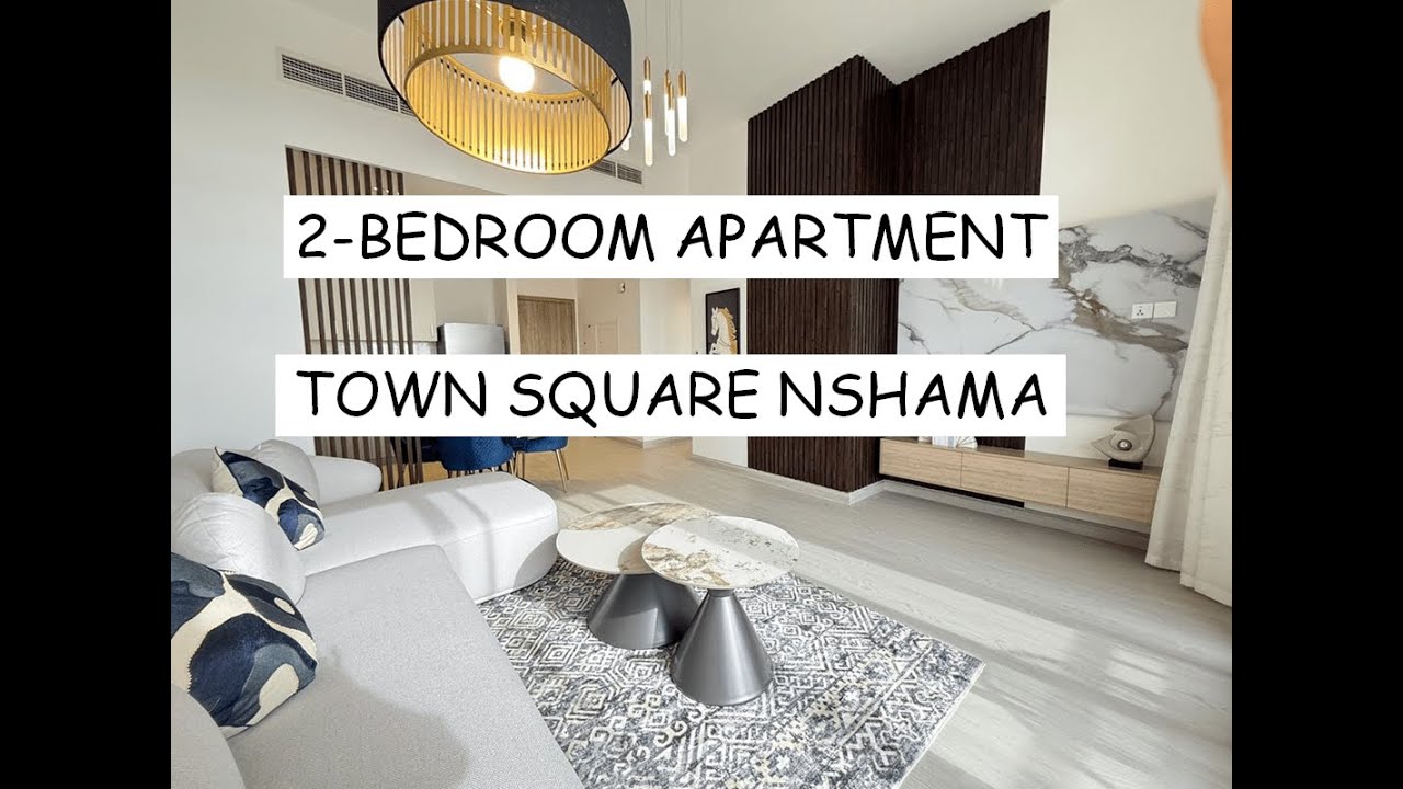 2 Bedroom Furnished Apartment Town Square Nshama Community Dubai