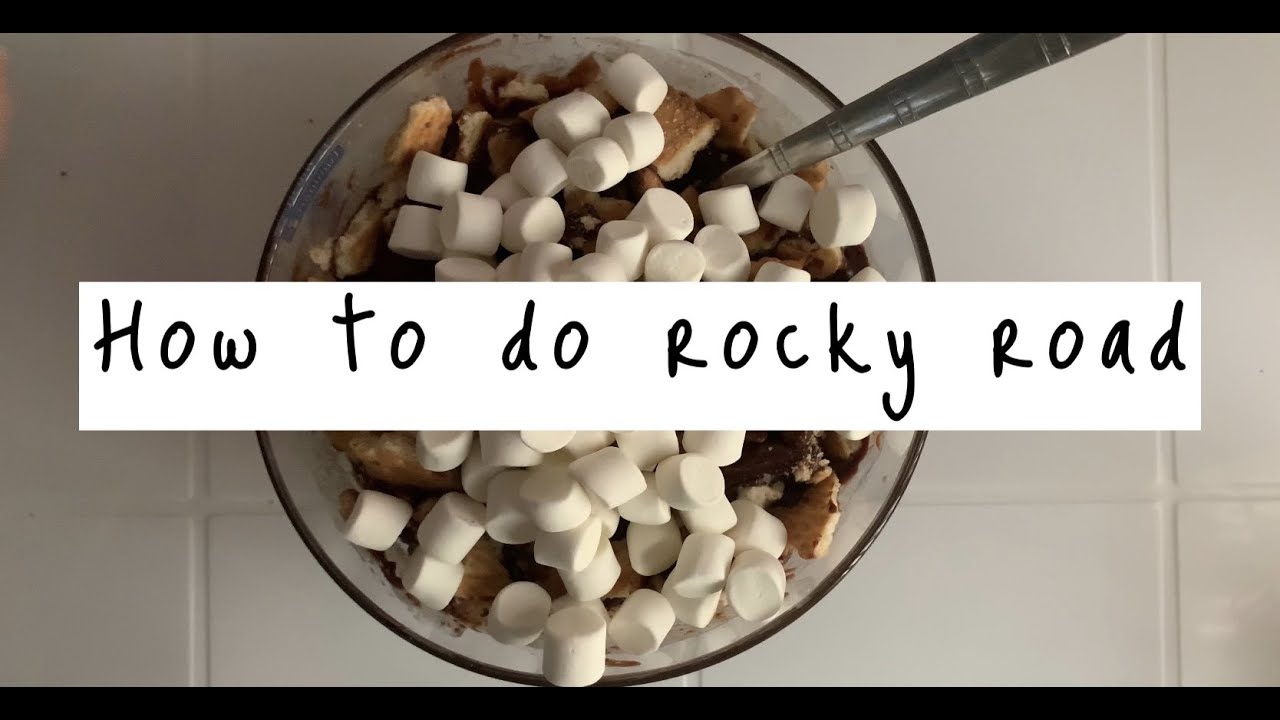 How to do rocky road | طريقة الروكي رود