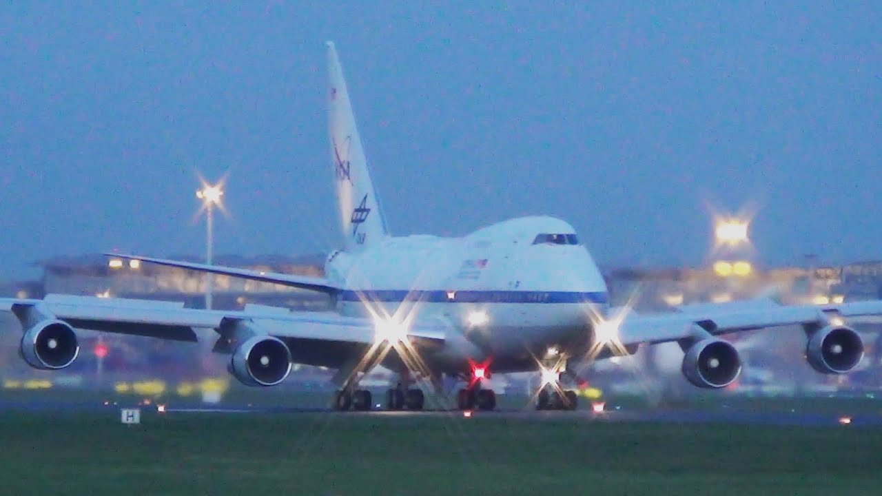✈ NASA | DLR | SOFIA | Boeing 747SP | Landing @ Hamburg Airport