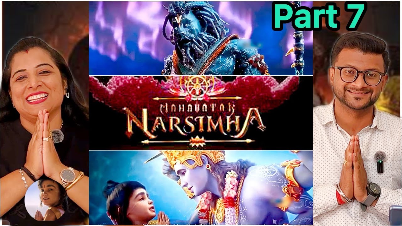 Mahavatar narsimha | Pre Climax Scene | Bhagwan Vishnu ne diye  Prahlad bhakt ko darshan | Part 7