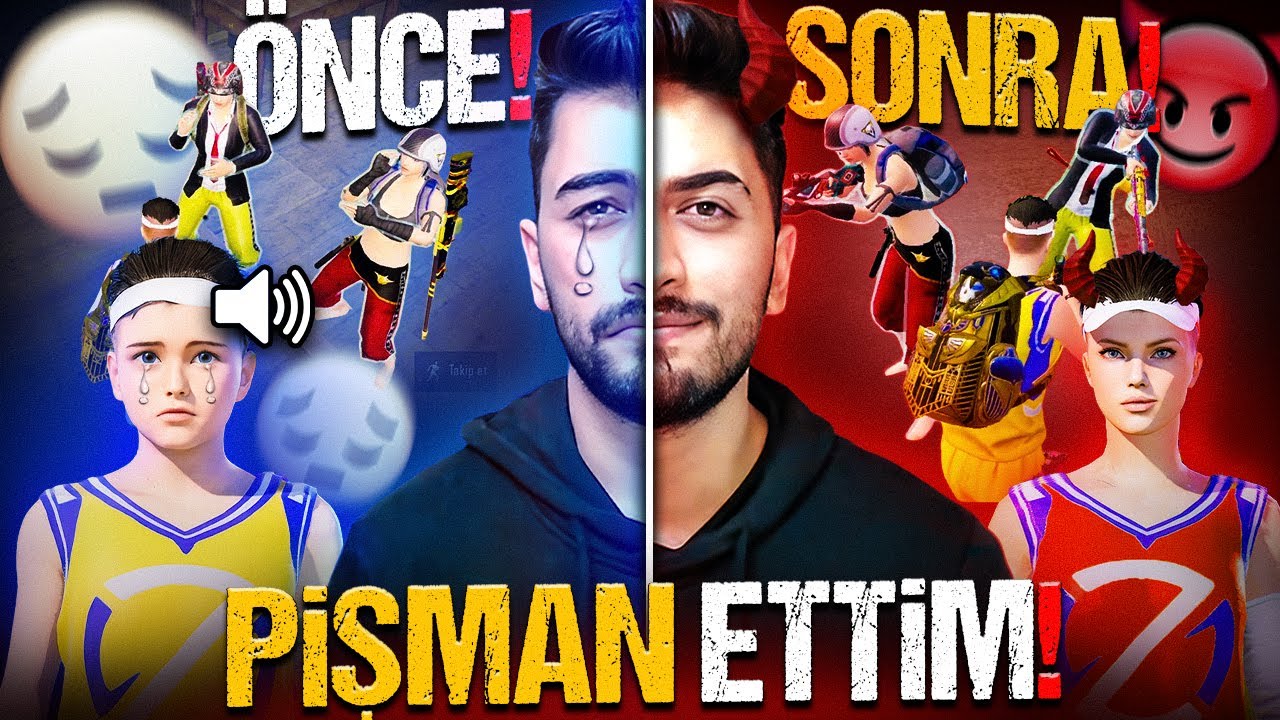 ÇOCUK Sesi ile ÖNCE Kötü Oynadım! SONRA Pro ABİMİ Çağırdım! (PİŞMAN ETTİM!) | PUBG Mobile