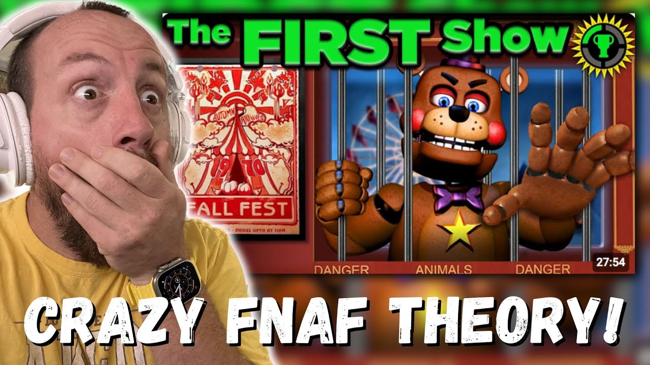 CRAZY FNAF THEORY! Game Theory: FNAF, The Circus Of HORRORS! (REACTION!!!)