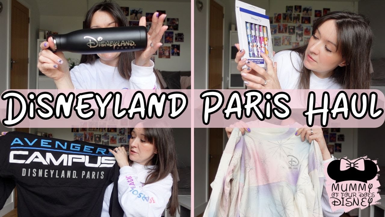 🛍️ Huge Disneyland Paris Haul from our February 2023 Trip 🏰 Spirit Jerseys, Bags, Toys & More