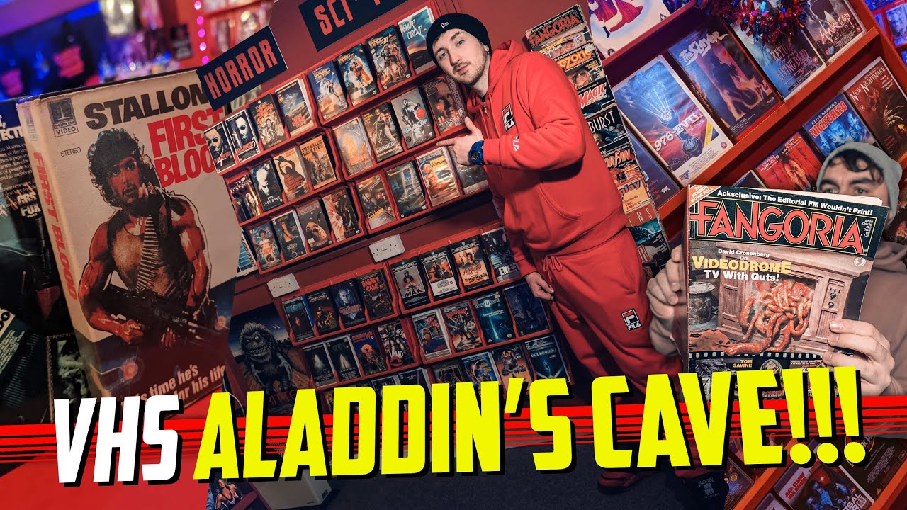 We found an insane 80's VHS store hidden in the UK! #vhscollection #vhs #vhsdocumentary #blockbuster